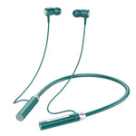 Auricular Bluetooth Sem Fios Magnético BT-63 para Pescoço, Verde, Preto, Azul, Vermelho, Rosa, Branco