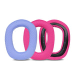 2pcs Almofadas de Espuma para Apoio de Cabeça Logitech G435, Almofadas Vermelho Rosa, Almofadas Azuis, Arco Preto, Arco Roxo, Arco Azul
