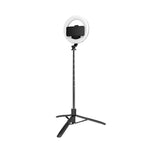 Bastão Selfie Bluetooth Sem Fios com Suporte Telescópico para Transmissão em Direto, Especificação:, Q05 (Preto), Q05S (Preto com Luz de Preenchimento)