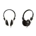 Soyto SY808MV Auscultadores para Aula Online e Escritório, Comprimento do Cabo: 1,6m, Preto 3,5mm, Preto 6,5mm