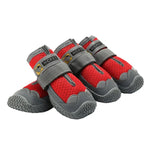 4 PCS / Conjunto HCPET Sapatos para Cão com Rede Respirável, Nº1 4cm, Nº2 4.5cm, Nº3 5cm, Nº4 5.5cm, Nº5 6cm, Nº6 6.5cm, Nº7 7cm, Nº8 7.5cm