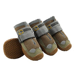 4 PCS / Conjunto HCPET Sapatos para Cão com Rede Respirável, Nº1 4cm, Nº2 4.5cm, Nº3 5cm, Nº4 5.5cm, Nº5 6cm, Nº6 6.5cm, Nº7 7cm, Nº8 7.5cm