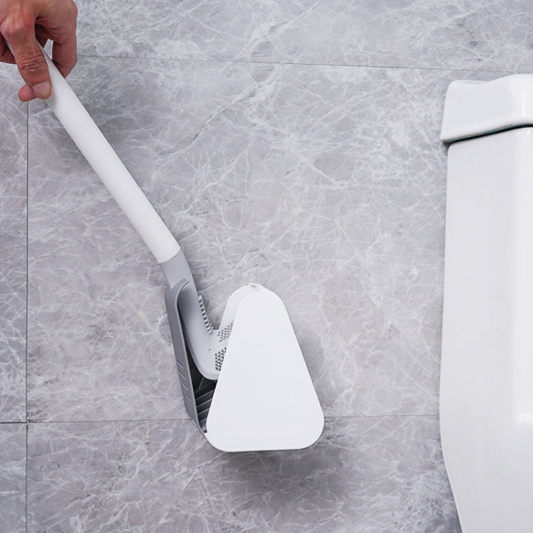 Golf Toilet Brush With Self-Opening And Closing Water-Proof Base, White, Blue, Black, Green