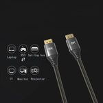 Cabo DisplayPort DP1.4 Versão 8K Macho para Macho para Monitor de Computador HD, 0,5m, 1m, 1,5m, 2m, 3m, 5m, 7m, 10m
