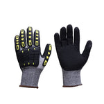 Luvas de Ciclismo ao Ar Livre TPR, Resistentes a Cortes e Desgaste, S, M, L, XL