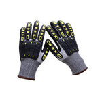 Luvas de Ciclismo ao Ar Livre TPR, Resistentes a Cortes e Desgaste, S, M, L, XL
