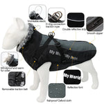 BL-683 Roupa Refletora para Cão para Manter o Calor, XL, XXL, XXXL