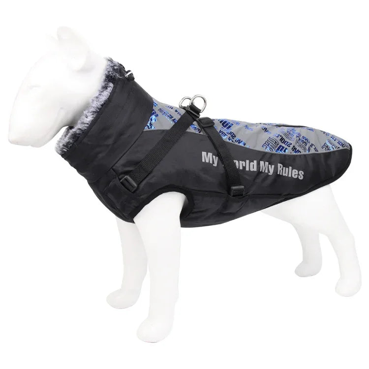BL-683 Roupa Refletora para Cão para Manter o Calor, XL, XXL, XXXL
