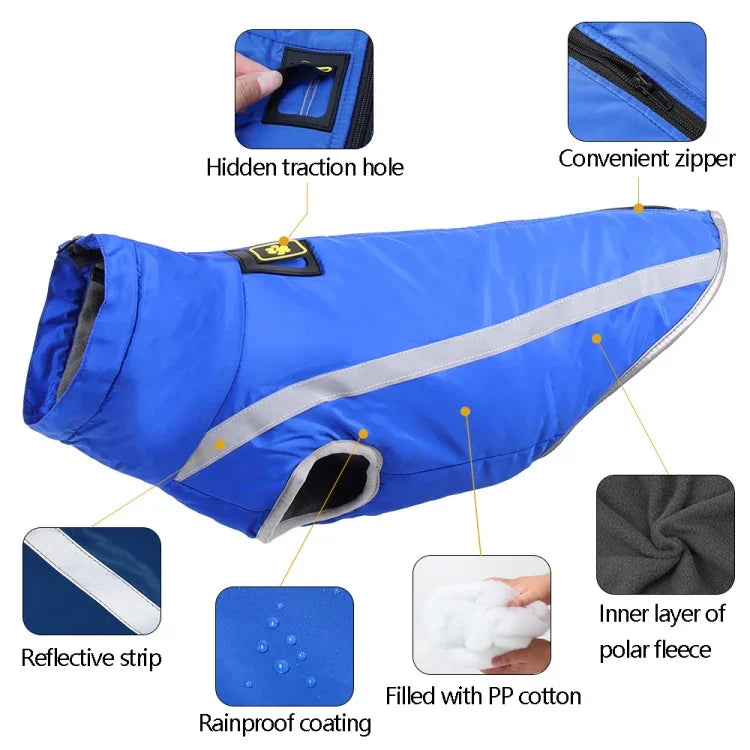 BL-677 Roupa para Cão para Outono e Inverno, XL, XXL, XXXL, XXXXL, XXXXXL