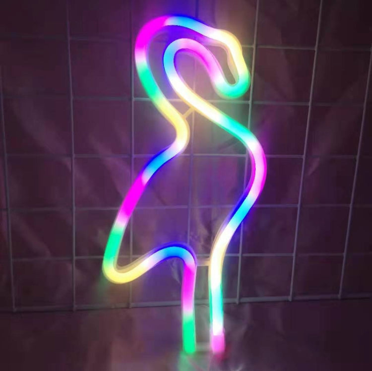 Lâmpada de Modelagem LED Neon Decoração Luz Noturna, Fonte de Alimentação:, Bateria ou USB, USB
