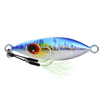 Isco Metálico PROBEROS LF105 para Pesca no Mar, 10g, 20g, 30g, 40g, 60g