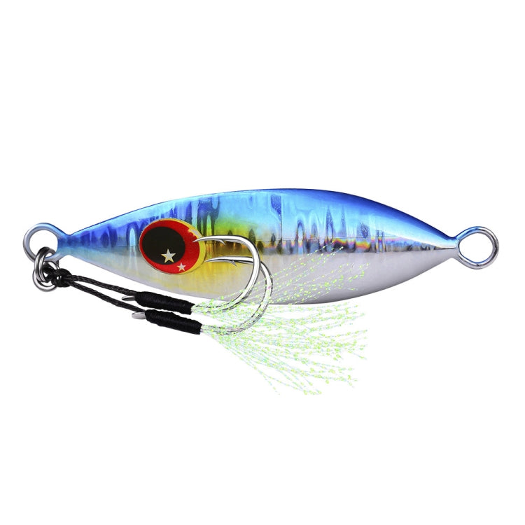 Isco Metálico PROBEROS LF105 para Pesca no Mar, 10g, 20g, 30g, 40g, 60g