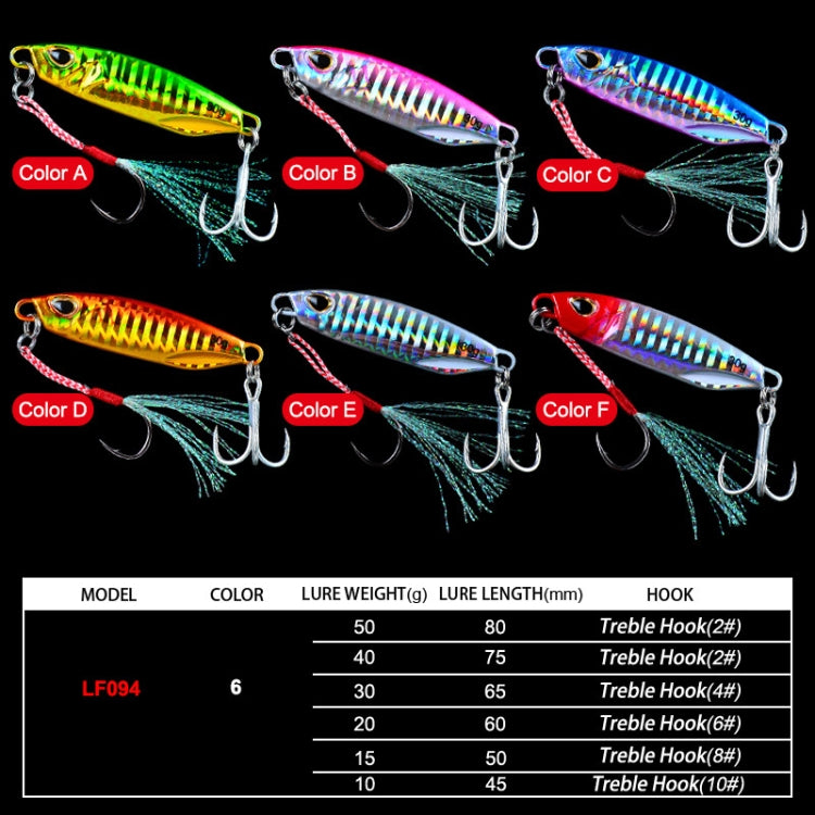 Isco Metálico PROBEROS de Chumbo para Pesca, 10G, 15G, 20G, 30G, 40G, 50G