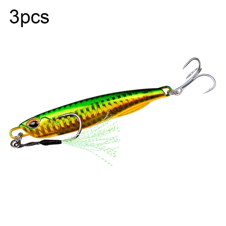 Isco Metálico PROBEROS LF103 Simulado para Pesca no Mar, 10g, 15g, 20g, 30g, 40g, 50g