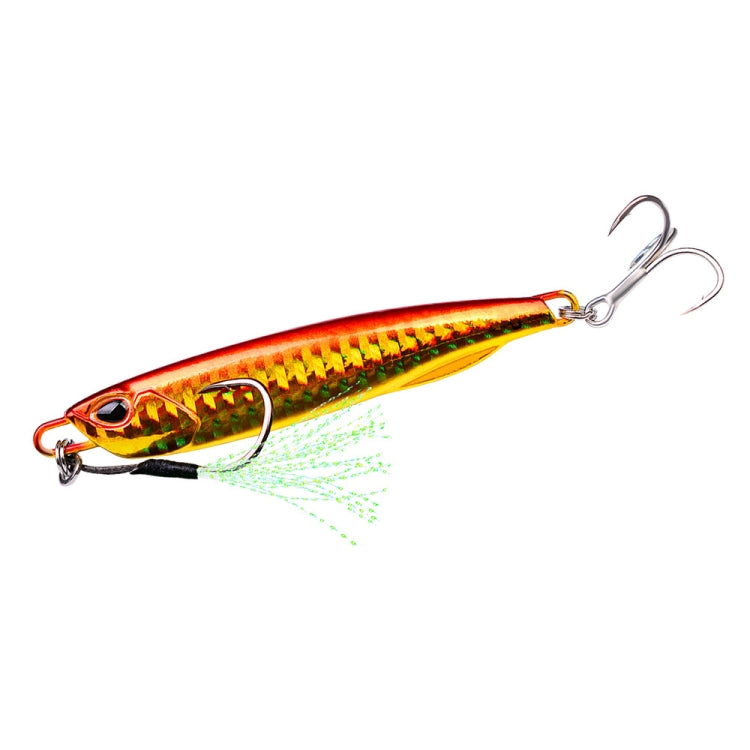 Isco de Pesca Marinha Simulado em Metal PROBEROS LF103, 60g
