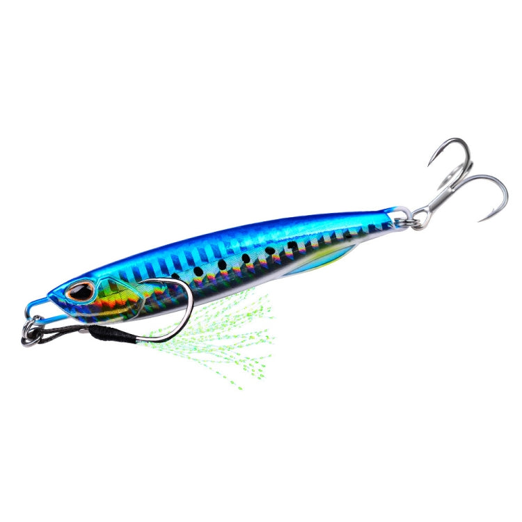 Isco de Pesca Marinha Simulado em Metal PROBEROS LF103, 60g