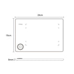 VINSA T608 Quadro Pintado à Mão Ligável a Telemóvel, Estilo:, Pacote 1, Pacote 2