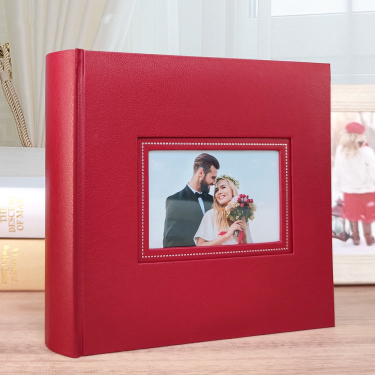 Álbum Comemorativo para Casal N55060 6 polegadas, Vermelho, Azul, Preto, Branco