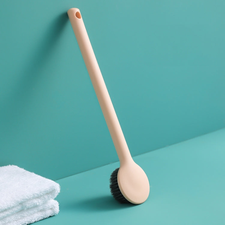 Escova de Chuveiro de Cabelo Macio com Cabo Longo para Casa, Verde Menta, Rosa Cereja, Branco Marfim