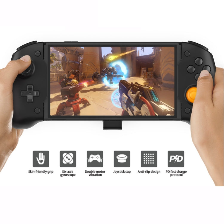 Comando Dobrável DOBE TNS-1125 para Consola Switch OLED, TNS-1125(Branco), TNS-1125(Preto)