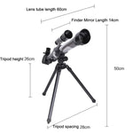 Telescópio Astronómico HD C2130 20X-40X com Múltiplas Oculares, C2130