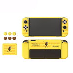 Conjunto de Proteção para Pegador do Comando + Caixa para Cartão + Tampa para Joystick DOBE TNS-1192 para Switch OLED, TNS-1192