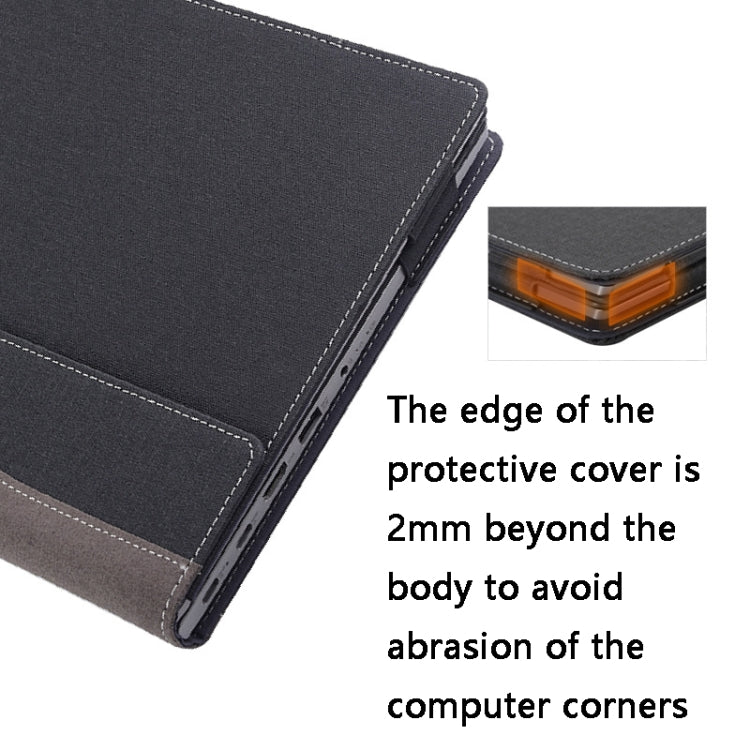 Capa Protetora Antichoque em Pele para Portátil, Para HP Envy X360 13-Ag Ar, Para HP Envy 13-AQ Ad Ah