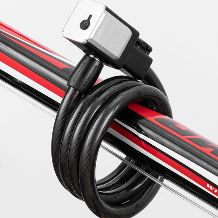 Cadeado Portátil Anti-Roubo para Bicicleta de Montanha BG-0518, Comprimento: 1m Sem Estrutura de Cadeado, 1,2m Com Estrutura de Cadeado, 1,5m Com Estrutura de Cadeado, 1,8m Com Estrutura de Cadeado