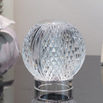 Lâmpada de Mesa Pequena Bola de Cristal Luz Noturna Acrílica USB, MT2 80 x 80mm, MT1 110 x 110mm