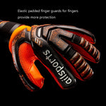 Ailsports ST5511 1 Par de Luvas de Proteção para Dedos de Guarda-Redes com Látex Reforçado, 5, 6, 7, 8, 9, 10, 11