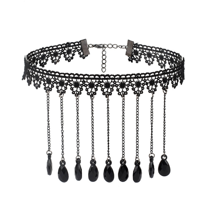 Fringe Lace Gothic Lolita Vintage Necklace,Style:, 1532 Red, 1535, 1555, 1556, 1557
