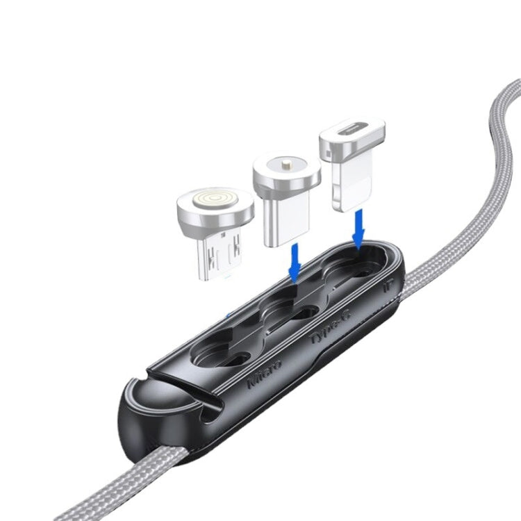 20 PCS Organizador de Cabos Portátil com Ponta Magnética Anti-Perda