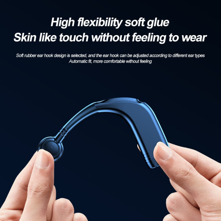 Auricular Bluetooth V5.2 Business com Gancho Auricular M99, Preto, Rosa, Preto+Vermelho, Preto+Azul, Preto+Branco