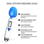 Colher Medidora Eletrónica com Balança de Cozinha 500g / 0.5g com Três Colheres, 500g / 0.5g, 300g / 0.1g