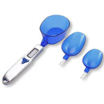 Colher Medidora Eletrónica com Balança de Cozinha 500g / 0.5g com Três Colheres, 500g / 0.5g, 300g / 0.1g