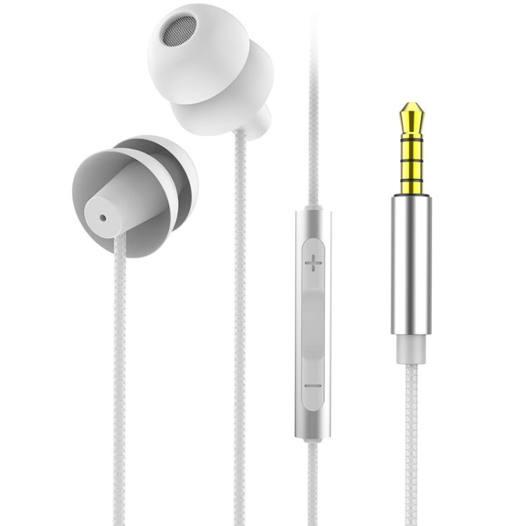Auricular Com Fio com Controlo e Microfone EN3900 Plug 3.5mm, Branco, Vermelho, Preto