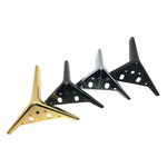 Pé de Metal para Móvel de Sofá e Móvel LH-XY-0010, Altura:, 12cm, 15cm, 19cm, 25cm, 12cm Preto Mate, 15cm Preto Mate, 12cm Azul Escovado, 15cm Azul Escovado, 19cm Azul Escovado, 19cm Preto Mate, 25cm Azul Escovado, 25cm Preto Mate