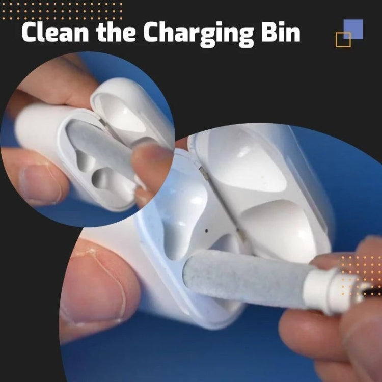Caneta de limpeza telescópica para auricular Bluetooth Q5, Q5