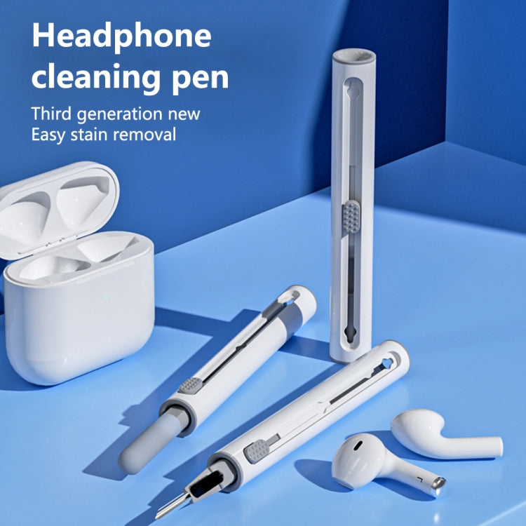 Caneta de limpeza telescópica para auricular Bluetooth Q5, Q5