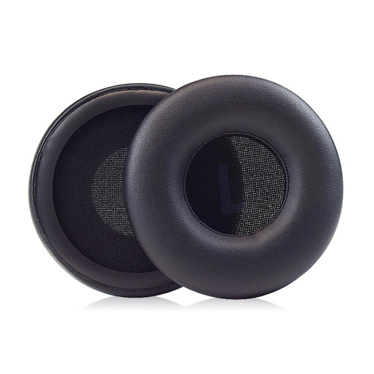 1 par de almofadas de esponja em pele de proteína para JBL T450 / Tune 600 / T500BT, preto, roxo claro, azul mar