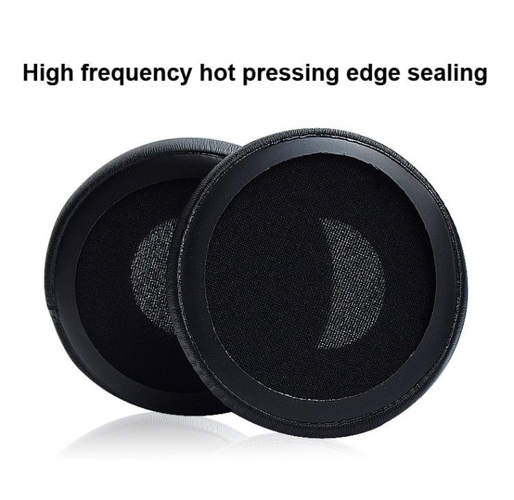 1 par de almofadas de esponja em pele de proteína para JBL T450 / Tune 600 / T500BT, preto, roxo claro, azul mar