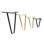Pés de Suporte Metálicos para Móveis LH-S0006, Altura:, 12cm, 15cm, 18cm, 20cm, 25cm, 30cm, 60cm