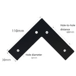 Pés de Suporte Metálicos para Móveis LH-S0006, Altura:, 12cm, 15cm, 18cm, 20cm, 25cm, 30cm, 60cm