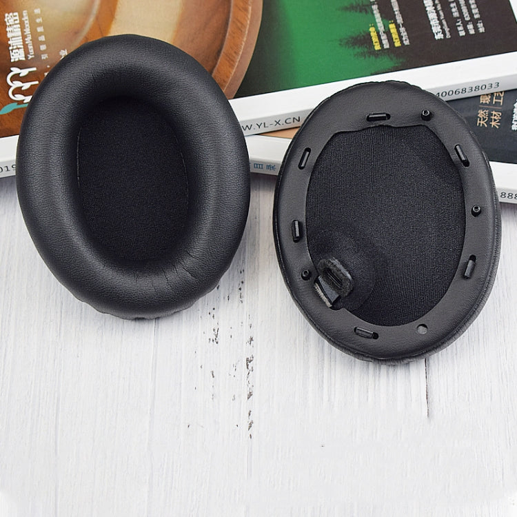 2pcs PU Leather Earpads For Sony WH-1000XM4, WH-1000XM4(Black No Buckle), WH-1000XM4(Black+Buckle), WH-1000XM4(Gray+Buckle), WH-1000XM4(Champagne Gold+Buckle), WH-1000XM4(Blue+Buckle)