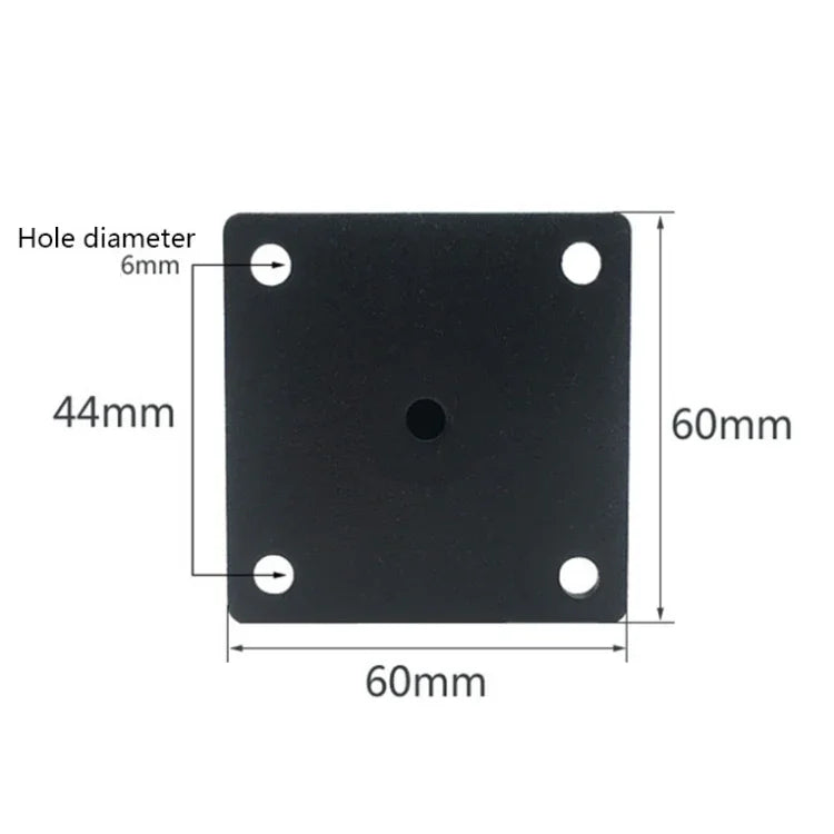 Pés Ajustáveis para Móveis em Tubo Redondo de Aço Inoxidável LH-TJ003, Altura:, 37cm, 40cm, 60cm
