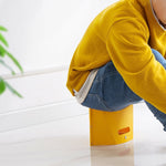 Banco Dobrável de Plástico Leve para Viagens ao Ar Livre, Azul, Vermelho, Amarelo, Verde Claro