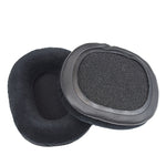 1 par de almofadas para auscultadores Audio-Technica ATH-M50X/M30X/M40X/M20X, especificações: pelúcia preta, pelúcia castanha, pele de proteína preta, pele de proteína castanha, rede preta, gel de gelo preto, pele de ovelha grossa castanha