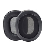 1 par de almofadas para auscultadores Audio-Technica ATH-M50X/M30X/M40X/M20X, especificações: pelúcia preta, pelúcia castanha, pele de proteína preta, pele de proteína castanha, rede preta, gel de gelo preto, pele de ovelha grossa castanha