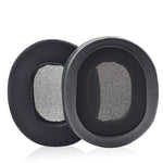 1 par de almofadas para auscultadores Audio-Technica ATH-M50X/M30X/M40X/M20X, especificações: pelúcia preta, pelúcia castanha, pele de proteína preta, pele de proteína castanha, rede preta, gel de gelo preto, pele de ovelha grossa castanha