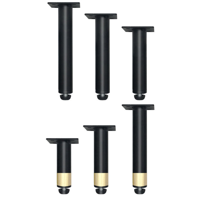 Pés de Suporte para Móveis em Metal com Almofada de Ajuste, Altura:, 10.5cm, 11cm, 12cm, 12.5cm, 13cm, 13.5cm, 14cm, 14.5cm, 15cm, 15.5cm, 16cm, 16.5cm, 17cm, 17.5cm, 18cm, 18.5cm, 21cm